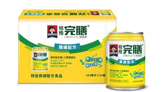 「桂格完膳膳纖配方」添加日本專利益生菌