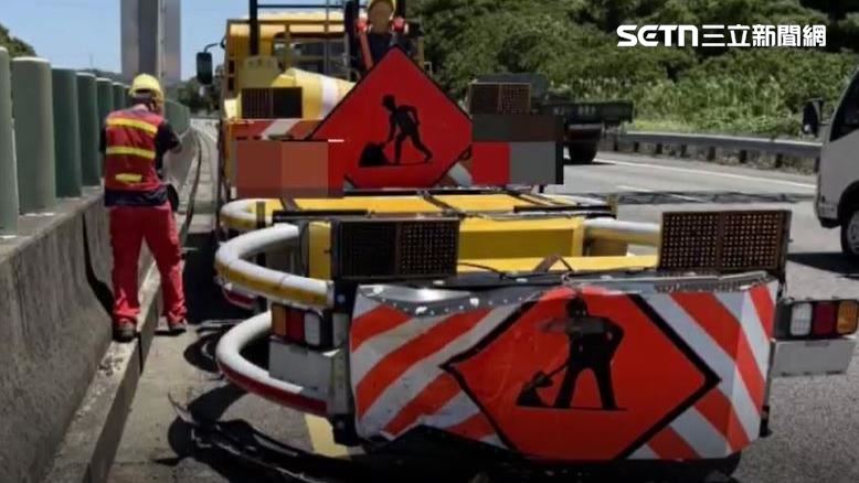 獨/7旬翁撞緩撞車 工程人員急閃躲死神