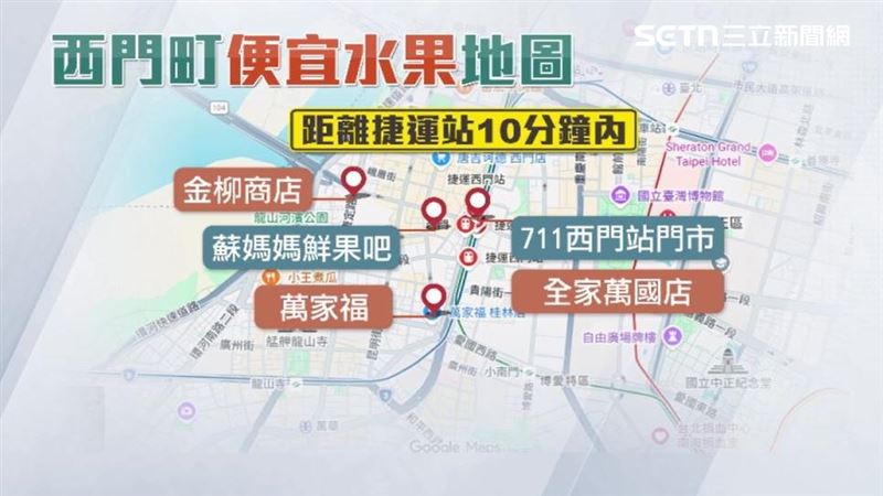 外國遊客想吃道地台灣味不想被當成盤子,超市、巷子內就有高CP值的當季水果可以買