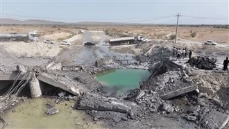 美伊互轟基礎建設！伊朗橋樑慘成廢墟