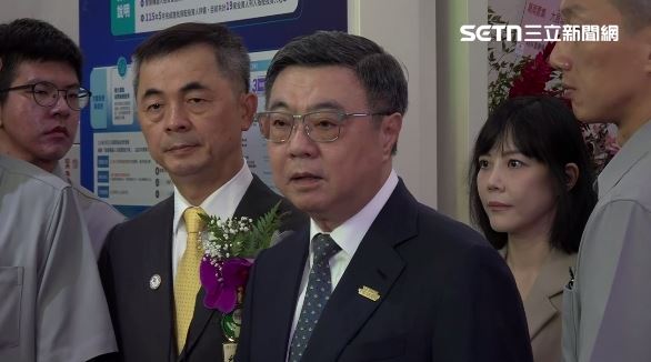 卓榮泰表示,政府沒有任何蓋牌的可能性,只有中聯公司在蓋牌(圖/翻攝畫面)