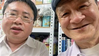 陳慕義同框矢板明夫　親曝遇襲後兩人對話