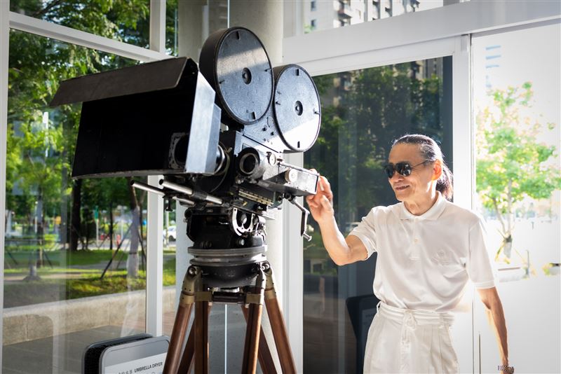 拍出經典電影《魯冰花》的導演楊立國睽違37年首度現身。(圖/國家電影及視聽文化中心提供)