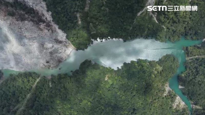 堰塞湖蓄水率破百　林保署：恐隨時溢流