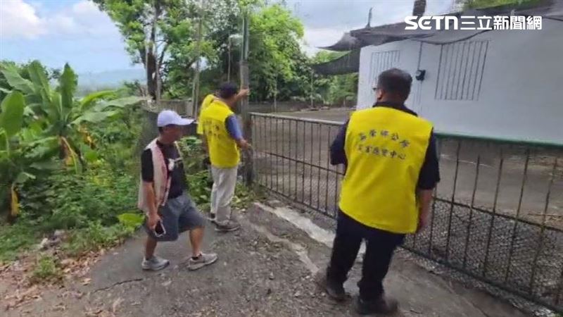 林保署仍持續監測,同時提醒民眾千萬不要靠近警戒區域