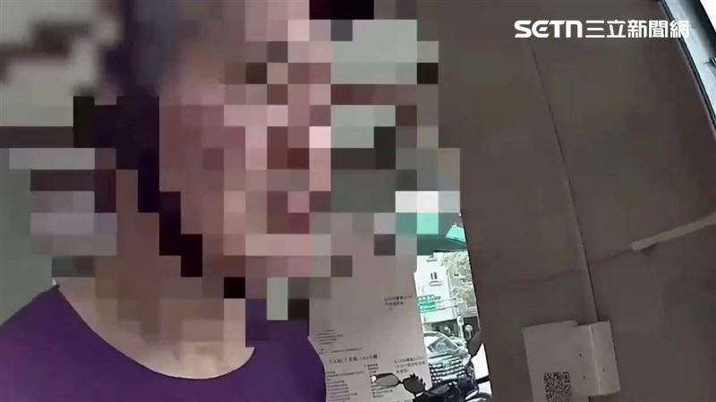 北市張男在巴威颱風期間騎車違規被警方查獲毒駕。(圖/翻攝畫面)