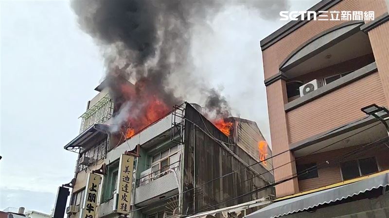 新／彰化永樂商圈大火！屋主兒困火場慘死