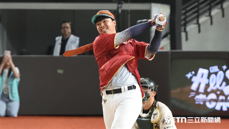 樂天桃猿內野手李勛傑。(圖/記者劉彥池攝影)