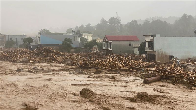 越南北部山洪爆發　釀4死7傷4失蹤
