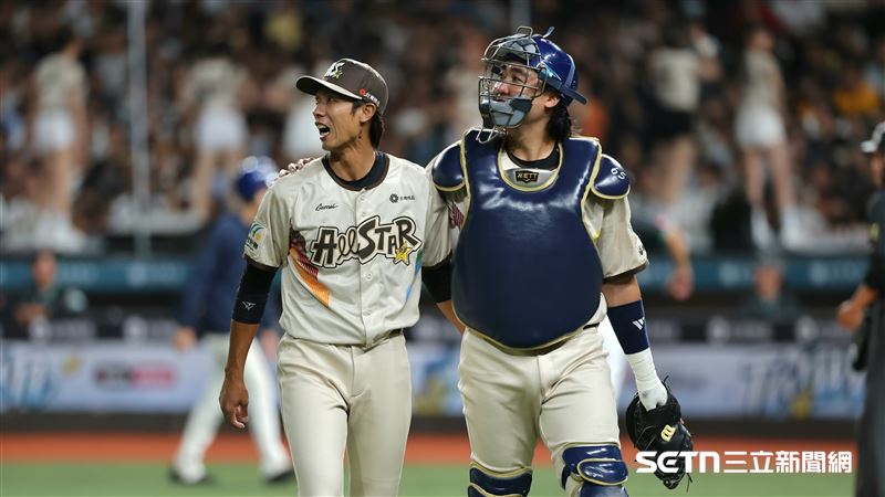 中職37年明星對抗賽,Team Star傳奇投手官大元單局失5分。(圖/記者劉彥池攝影)