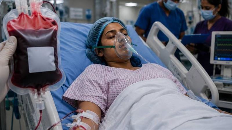 血一輸下去竟出事！24歲產婦產後進ICU