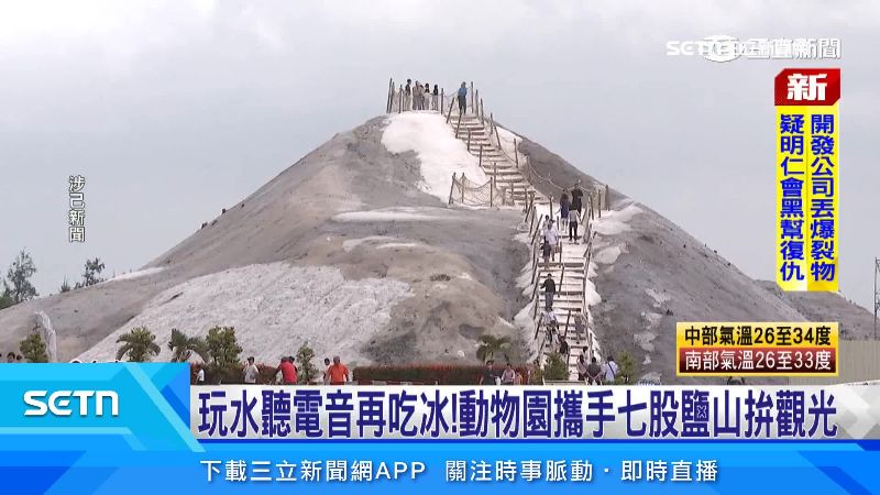 不只動物園有得玩,還串聯七股鹽山跨景點活動