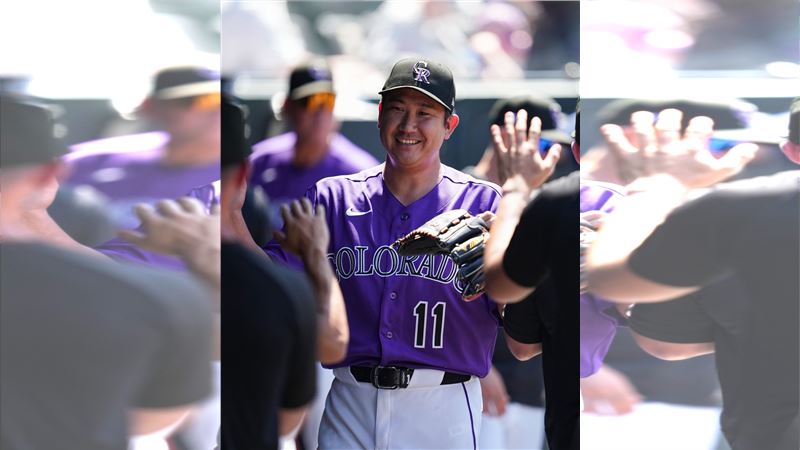 菅野智之拿下本季第9勝。(圖/翻攝自洛磯推特)