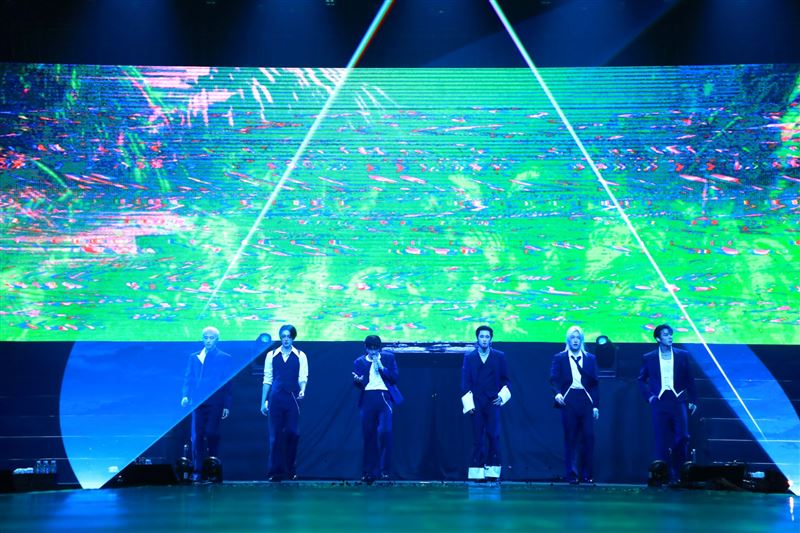 韓國人氣男團P1Harmony來台演出。(圖/和協整合行銷提供)