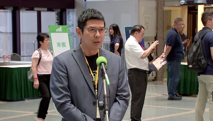 民進黨台中市議會黨團總召周永鴻。(圖/翻攝畫面)