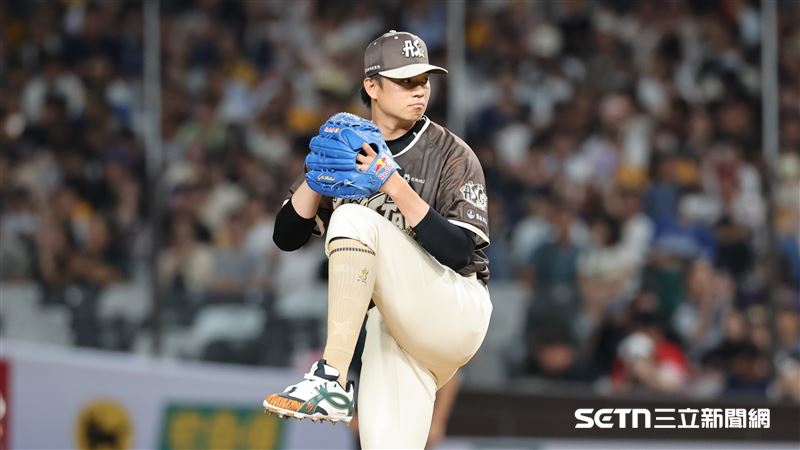 Team Star先發投手黃子鵬。(圖/記者劉彥池攝影)
