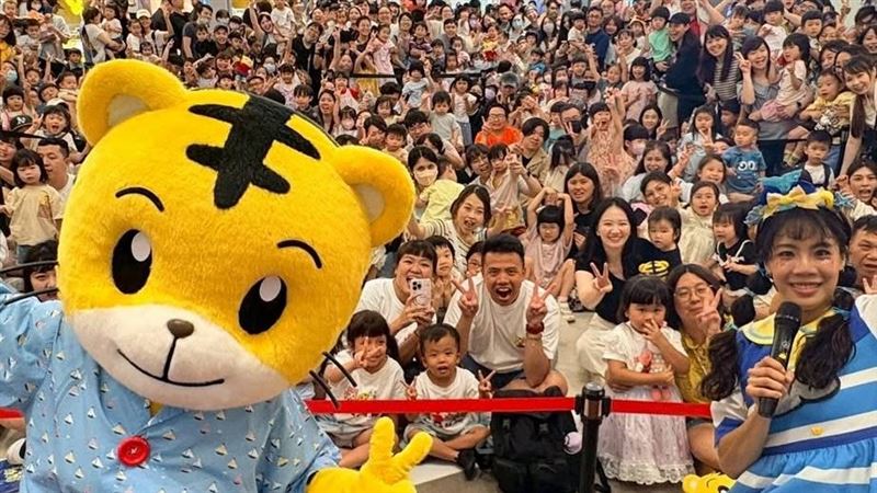巧虎是許多小孩的童年生活夥伴,舉辦活動時也吸引不少家長帶小孩前往同樂。(圖/翻攝自IG @benesse_tw)