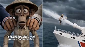 中共PO出AI宣傳片　菲律賓被畫成猴子氣炸