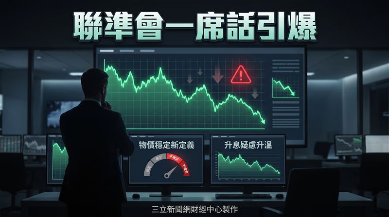 聯準會主席華許(Kevin Warsh)近日在眾議院金融服務委員會作證時,再次強調自己心中的物價穩定定義,是「家庭與企業不必為此煩惱、不必去想它」的狀態,等於是把先前參議院聽證會上拋出的說法又講了一遍。知名財經媒體《Motley Fool》指出,華許之所以一再重提這套說法,並非臨時起意,而是他打從一開始就野心勃勃,鎖定要拋棄聯準會沿用14年之久的「2%通膨基準」,對美股來說絕非好消息。(圖/三立新聞網財經中心蕭榕AI製圖)