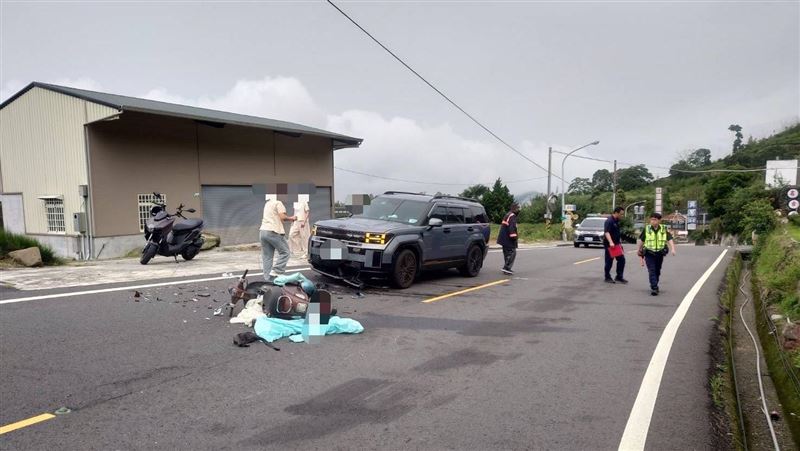 台18線機車逆向撞休旅車　男騎士重創身亡