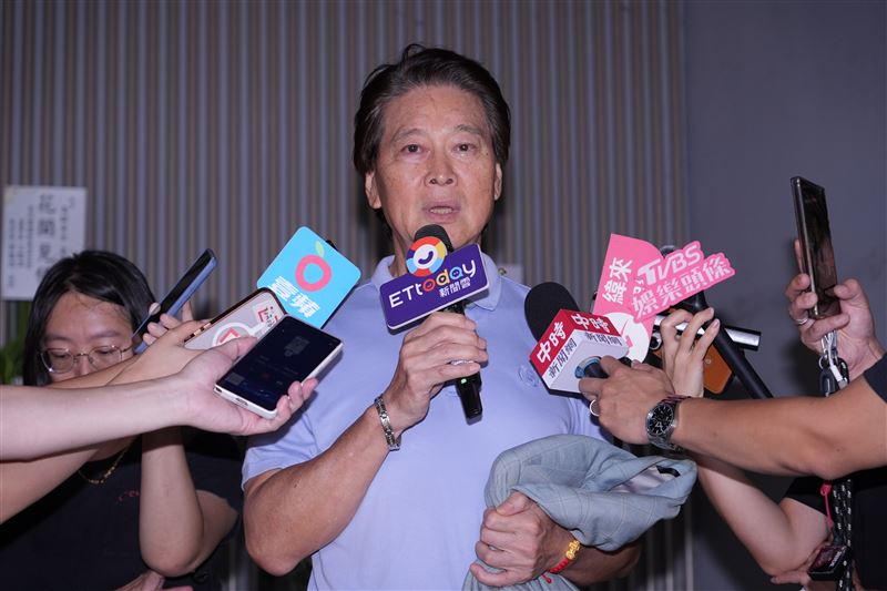 劉尚謙回憶與周麟相處點滴。(圖/記者鄭孟晃攝影)