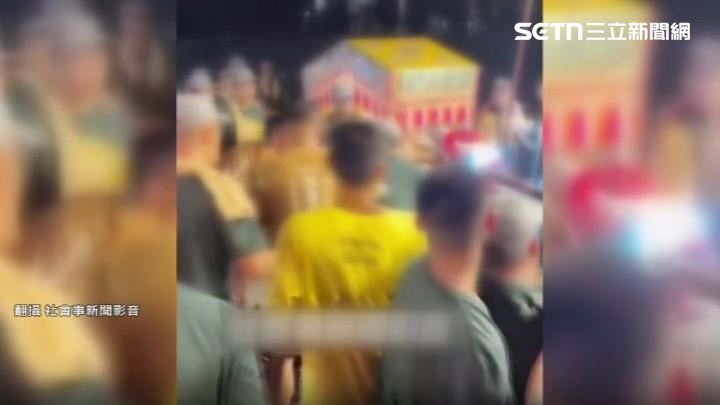 雲林廟會因人潮眾多爆發推擠,出現衝突