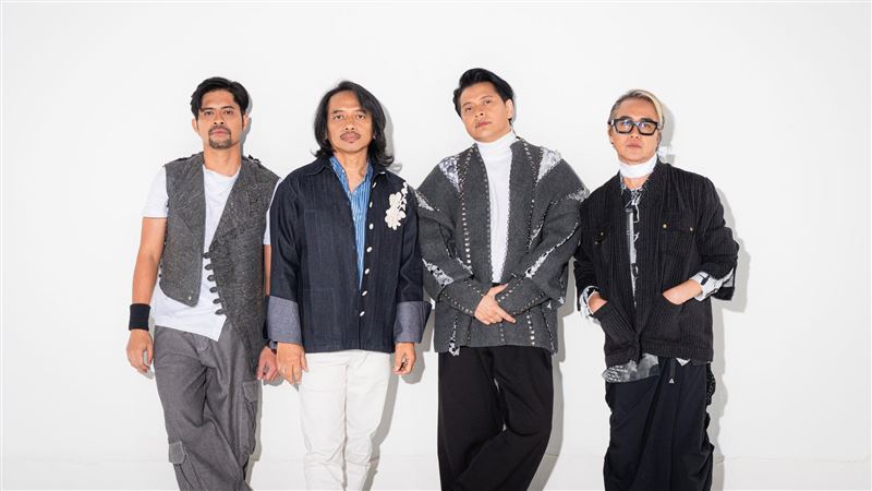 印尼傳奇搖滾天團GIGI。(圖/中天提供)