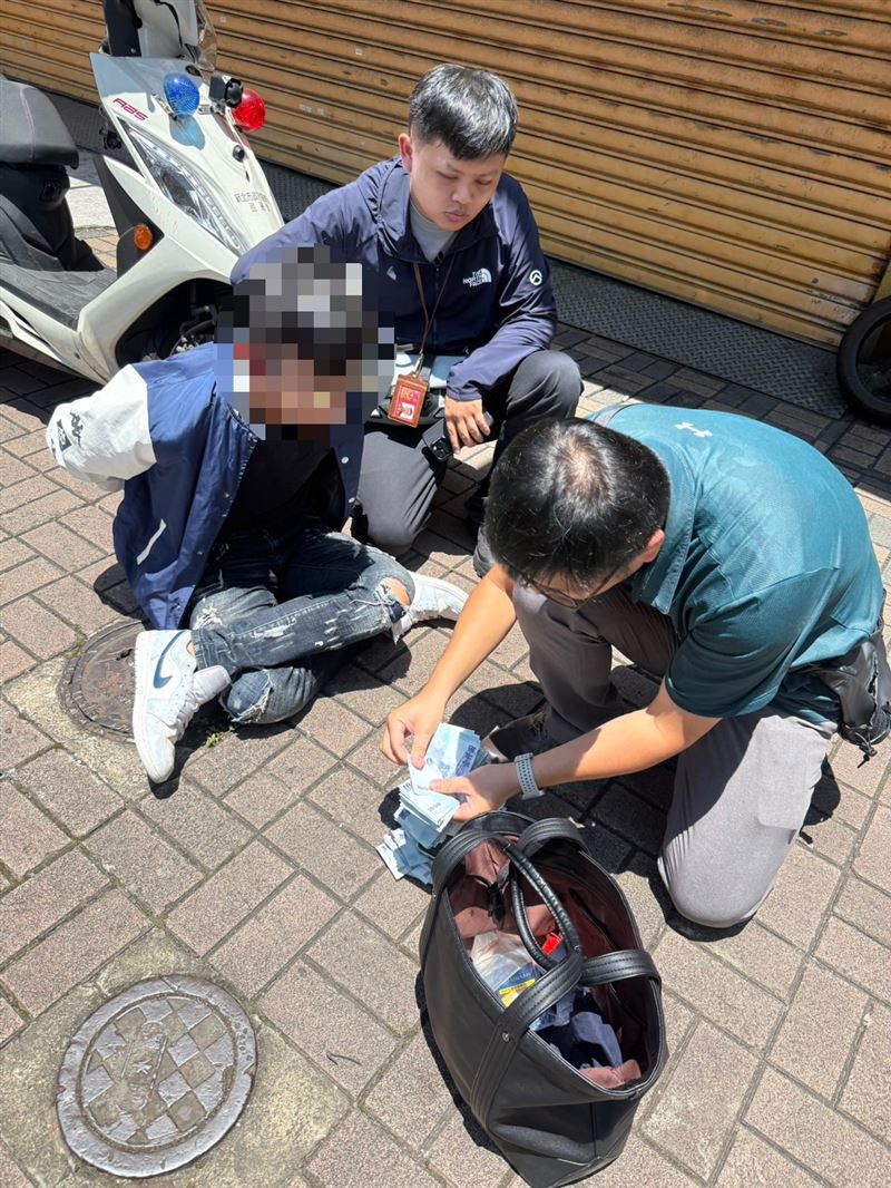 警方循線逮人。(圖/翻攝畫面)