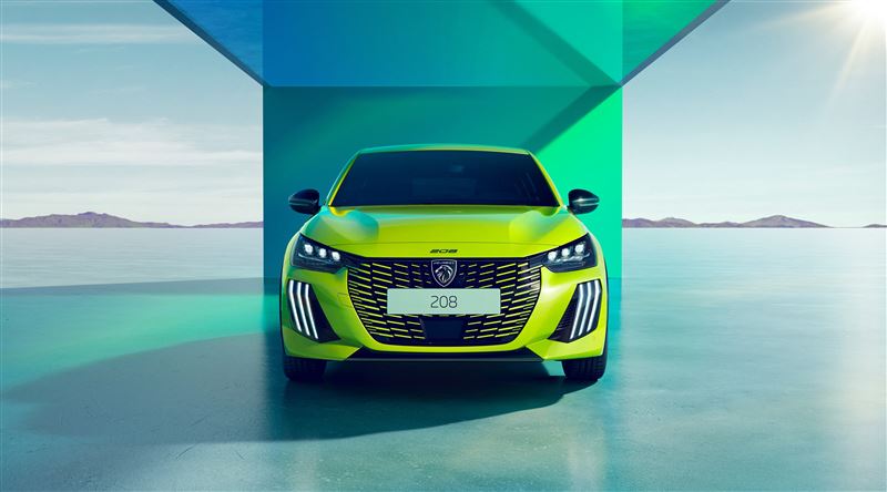 全新PEUGEOT 208掀背車。(圖/PEUGEOT提供)