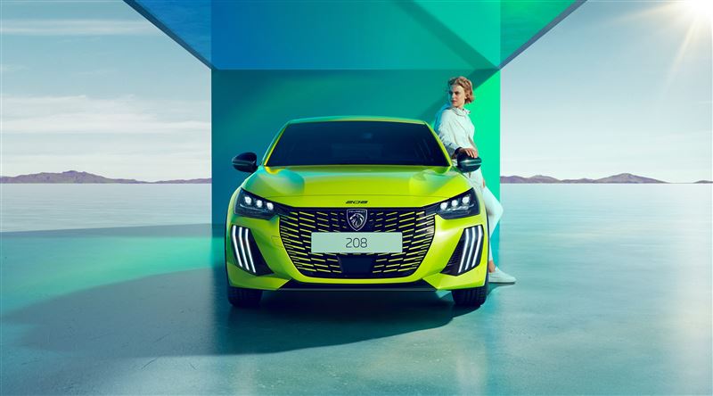 全新PEUGEOT 208掀背車。(圖/PEUGEOT提供)