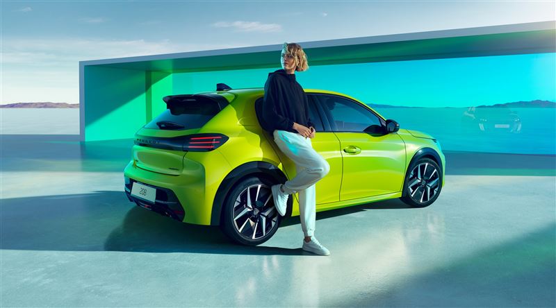 全新PEUGEOT 208掀背車。(圖/PEUGEOT提供)