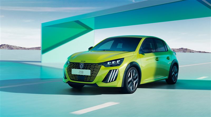 全新PEUGEOT 208平均油耗高達24.6km/L。(圖/PEUGEOT提供)