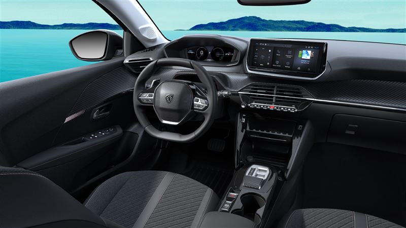 最新PEUGEOT i-Cockpit座艙,配備10吋觸控螢幕。(圖/PEUGEOT提供)