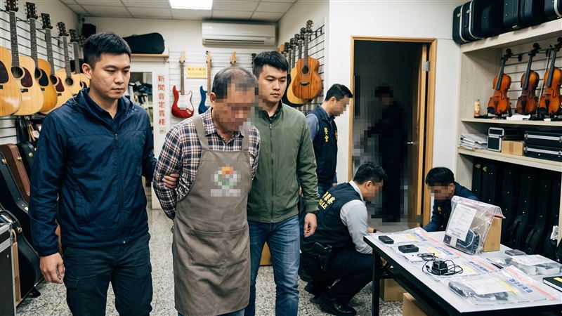 樂器行爆偷拍16人受害…淫狼是2寶爸老闆