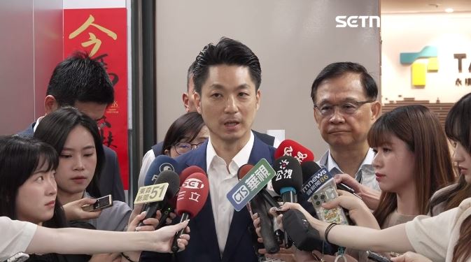 被虐童幼兒園拿來當活廣告,蔣萬安表態,絕對不同意(圖/翻攝畫面)