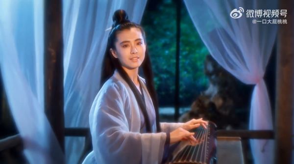 王祖賢授權自己AI肖像成為網路遊戲的NPC。(圖/翻攝自微博)