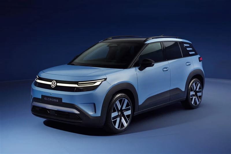 福斯ID. Cross電動休旅。(圖/翻攝Volkswagen網站)