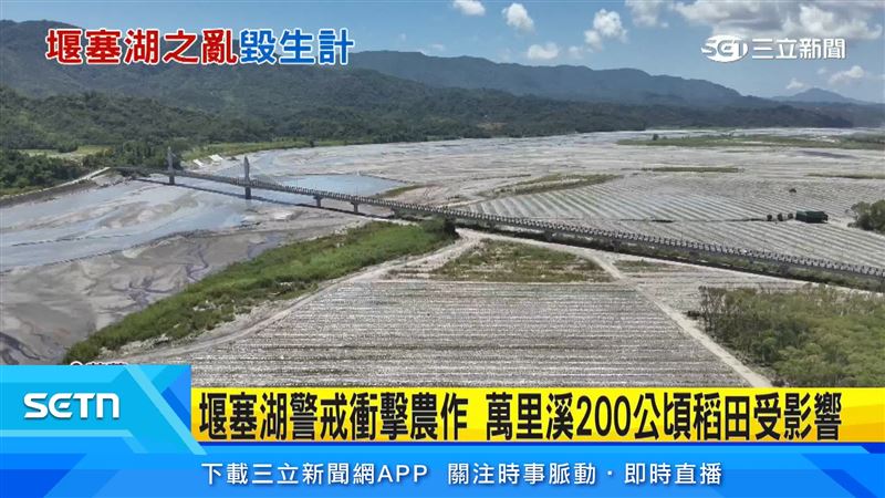 豪雨重創農作,農業部表示,符合天然災害救助資格的受災農民將協助申請補助,盼降低損失並兼顧農民安全