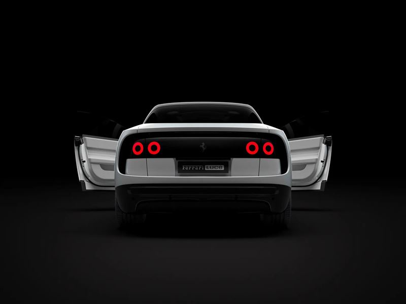 法拉利Luce「Chassis 0」訂製電動車。（圖／翻攝Ferrari網站）