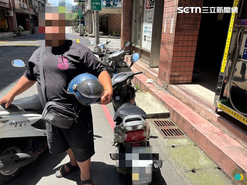 李男在本月18日無照二度竊車代步遭逮。(圖/翻攝畫面)