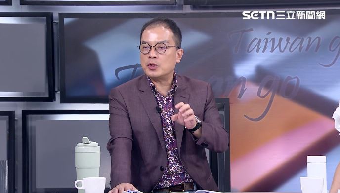 鍾年晃說台中問題油爭議。(圖/前進新台灣)