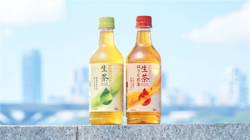 台灣麒麟「生茶」全系列煥新登場,透過全新包裝設計與升級茶飲風味,詮釋「喝口生茶發現日常新風景」的品牌主張。(圖/品牌業者提供)