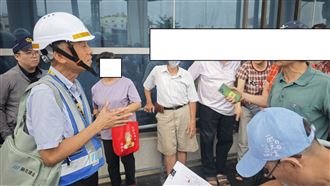侯友宜視察遇抗議　吳昇翰籲傾聽當地民意