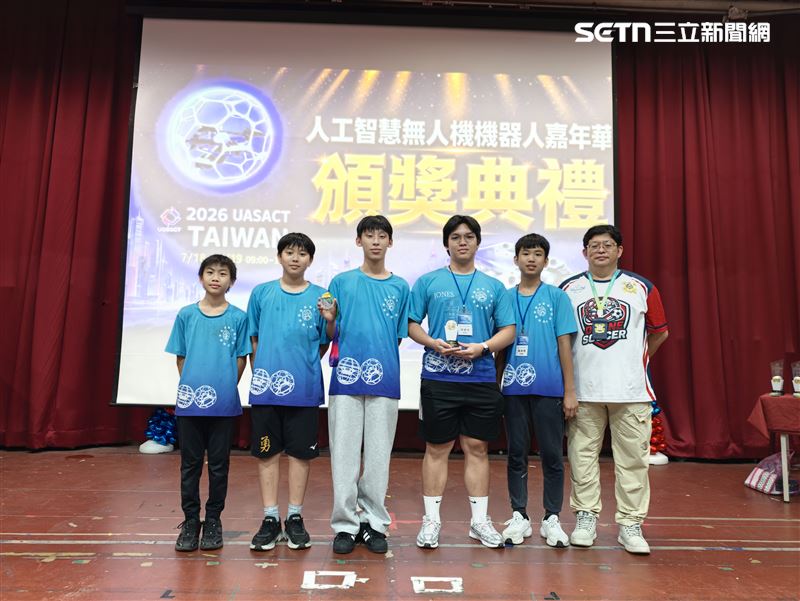 跨校強強聯手！台灣APEX奪無人機足球冠軍
