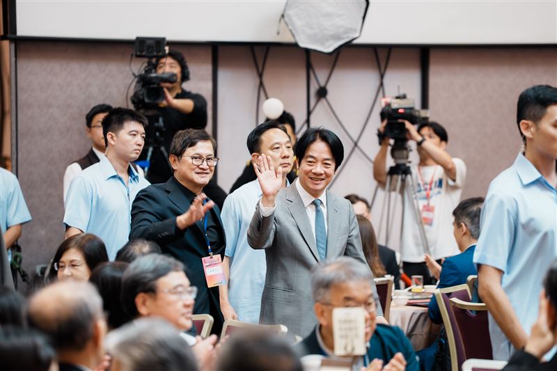 總統賴清德出席「台灣玉山科技協會第十三屆第一次會員代表大會」(圖/總統府提供)
