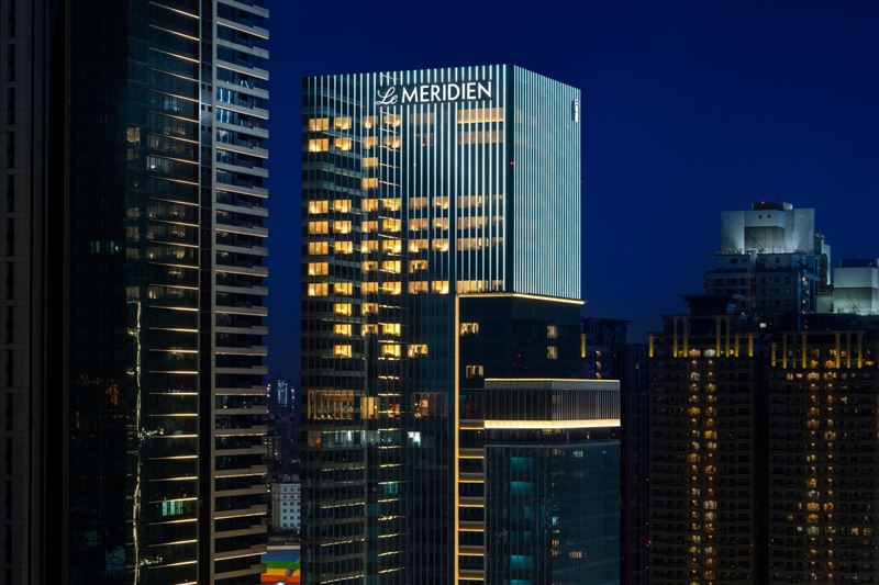 全台首家由萬豪國際直營的台北板橋馥華艾美酒店於7月15日開業。(圖/飯店旅宿業者提供)