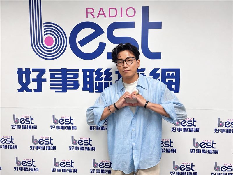 蕭景鴻(阿弟)接受訪問。(圖/好事聯播網 提供)
