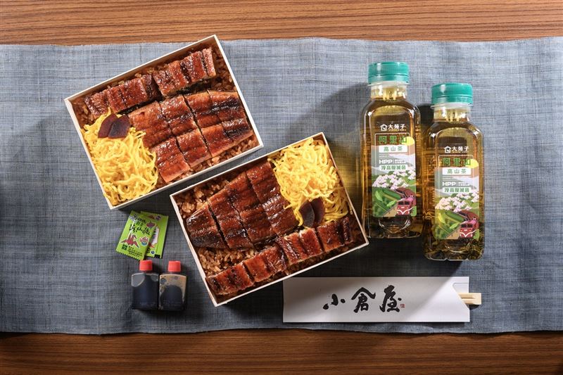 小倉屋「鰻蒸竹定食」便當外帶買1送1。(圖/小倉屋提供)