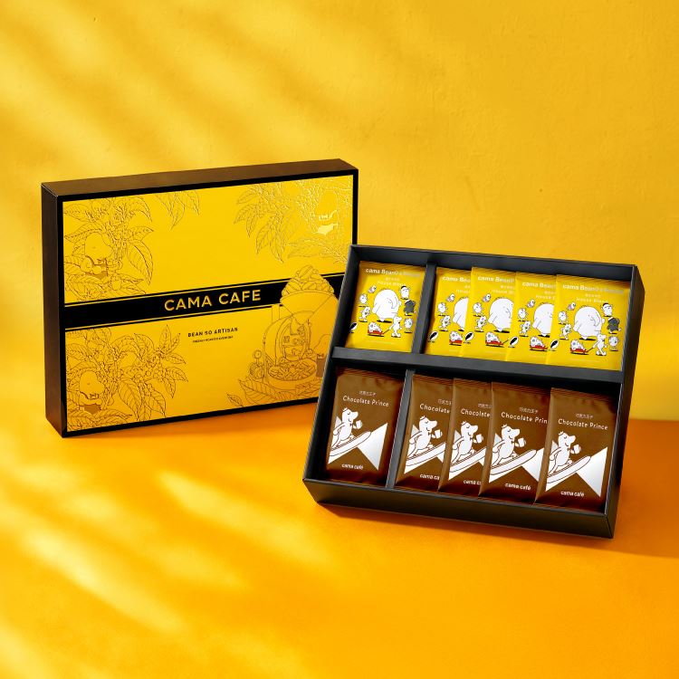 CAMA CAFE 2026精品萃選中秋禮盒(中深焙精選)。(圖/品牌業者提供)