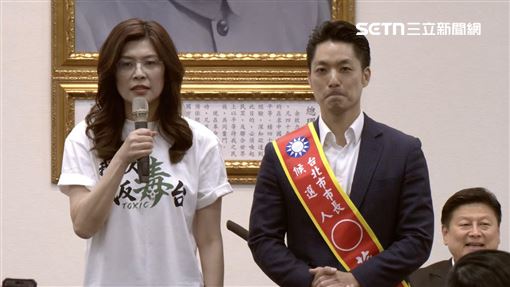 鄭麗文正式提名台北市長蔣萬安競選連任（圖／翻攝畫面）